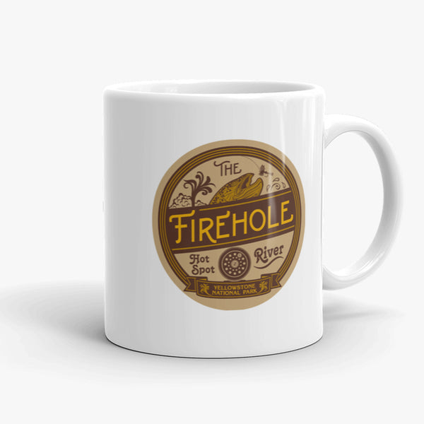 Firehole River, coffee mug, 11 oz, front