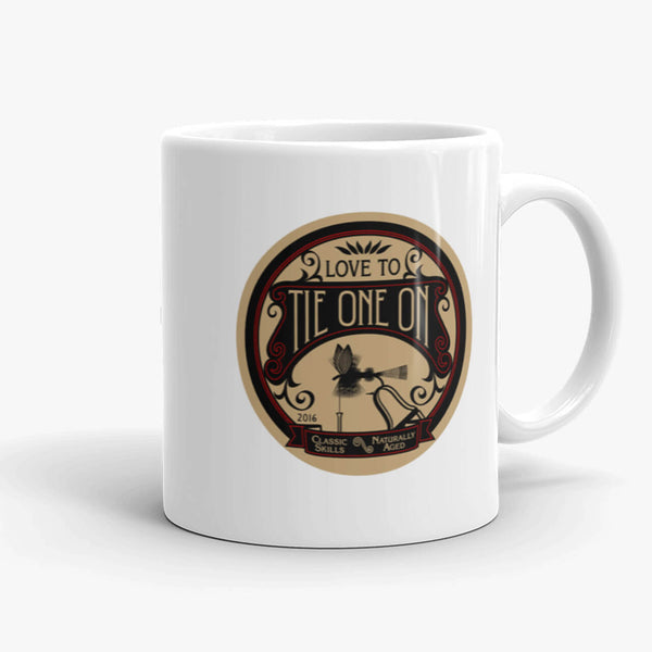 Tie One On, coffee mug, 11 oz, front