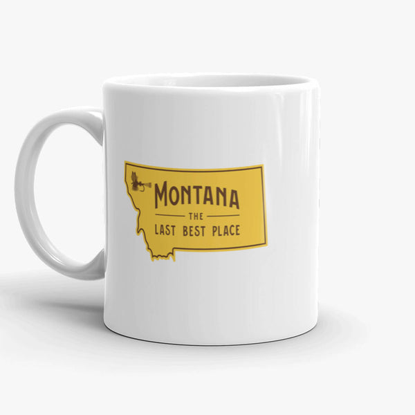 Yellowstone River, coffee mug, 11 oz, rear