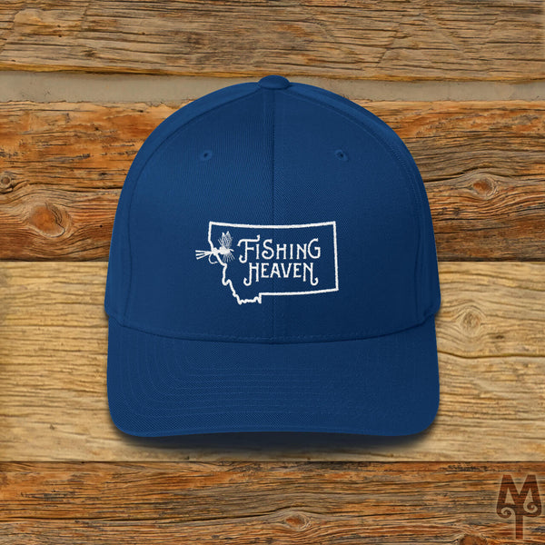 Montana Fishing Heaven, Fly Fishing Ball Cap