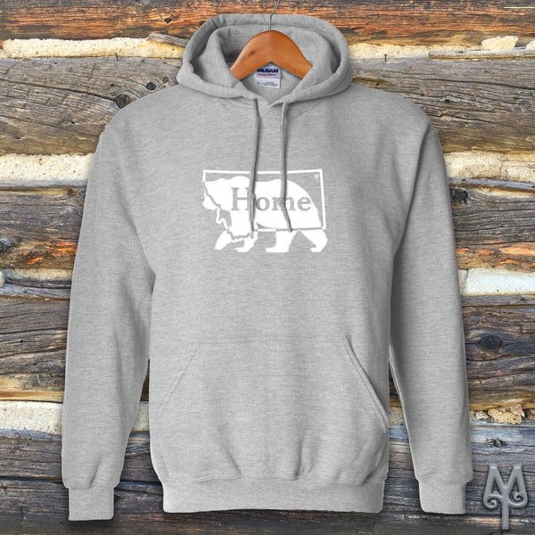 Montana Home Bear, Hoodie Sweatshirt