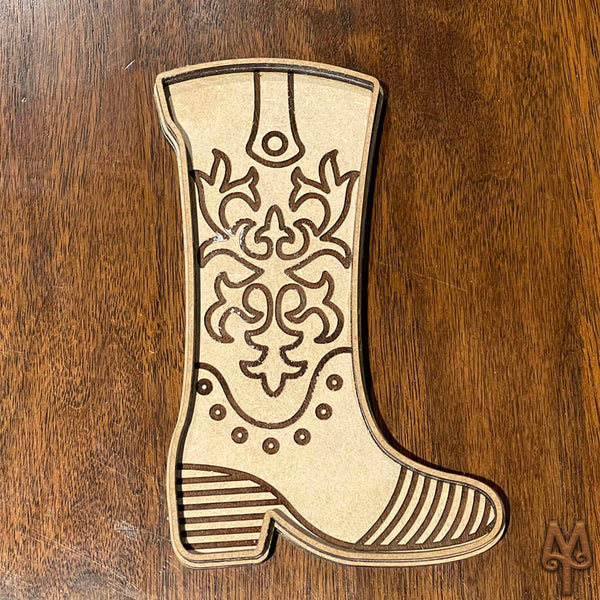 Western Fly Fishing Holiday Cookie Cutters
